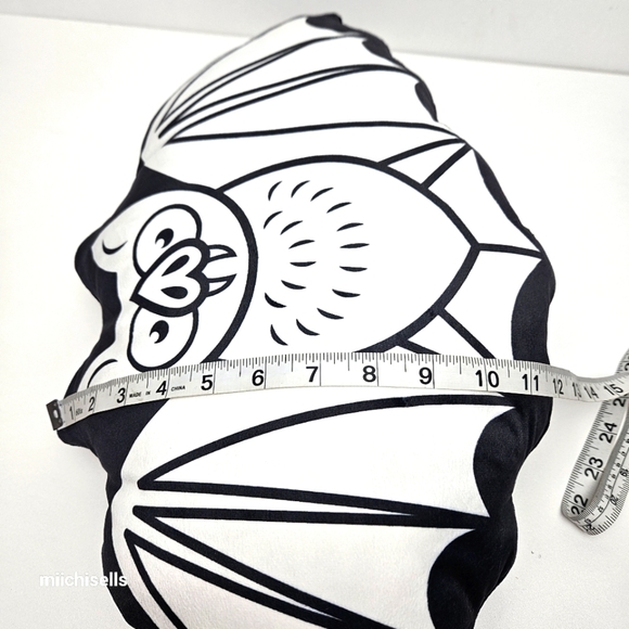 Sourpuss Batty Pillow Halloween Bat Pillow - Picture 3 of 8